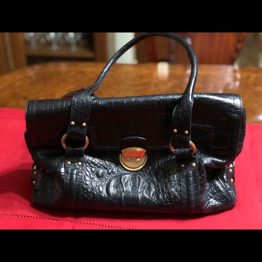 Brahmin black handbag